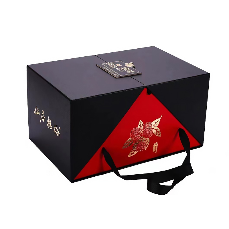 Wealthy gift box series - black with Chinese red